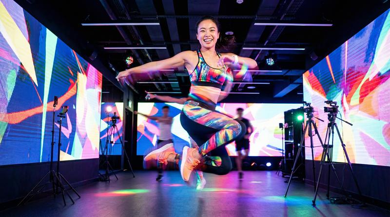 抖音风运动健身视频